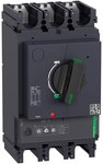 Wyłącznik silnikowy magnetotermiczny TeSys GV6, 3 polowe, 320A, Icu=70kA, dźwignia